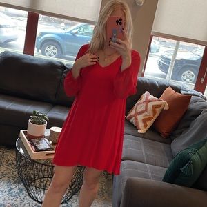 Red dress - Express size XS